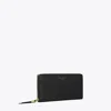 Tory Burch Romy Zip Continental Wallet In Black