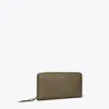 Tory Burch Romy Zip Continental Wallet In Green