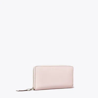 Tory Burch Romy Zip Continental Wallet In Pink