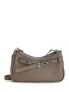 Tory Burch Romy Zip Top Crossbody Crossbody Bags Brown