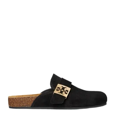 TORY BURCH TORY BURCH MELLOW LOGO BUCKLED MULES