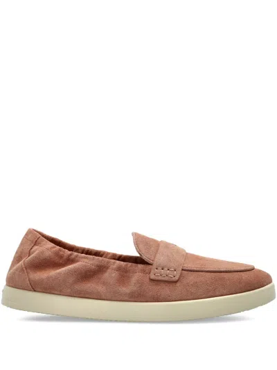 Tory Burch Round Toe Rubber Flats In Red