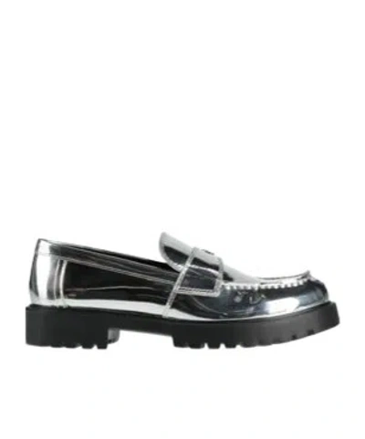 Tory Burch Round-toe Platform Loafers In Black