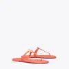 Tory Burch Roxanne Jelly Sandal In Coral Crush