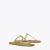 Tory Burch Roxanne Jelly Sandal In Gold Glitter/gold