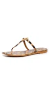 Tory Burch Roxanne Jelly Sandal In Classic Leopard/gold