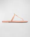 Tory Burch Roxanne Jelly Thong Sandal In Pink