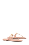 Tory Burch Roxanne Jelly Thong Sandal In Pink