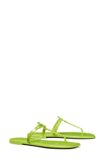 Tory Burch Roxanne Jelly Thong Sandal In Green