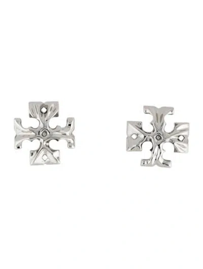 Pre-owned Tory Burch Roxanne Stud Earrings In Multicolor