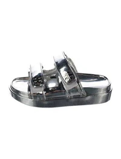 Pre-owned Tory Burch Rubber Slides