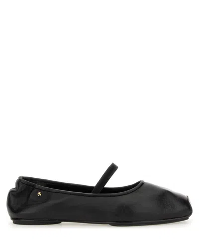 Tory Burch Runway Ballet Flats In Black
