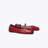 Tory Burch Runway Ballet In Red