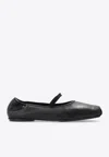 Tory Burch Runway Ballerina Shoes In Black