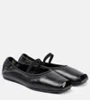 Tory Burch Runway Ballerina Shoes In Black