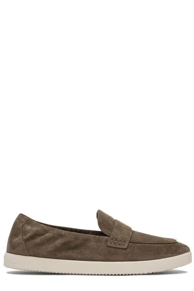 Tory Burch Sand Suede Sport Loafers