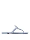 Tory Burch Cut-out Leather Flat Sandals