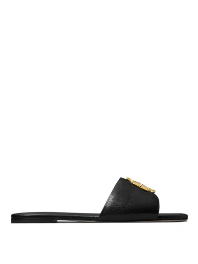 TORY BURCH SANDALIAS - NEGRO