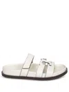 Tory Burch Ines Leather Triple-band Sport Mule Sandals