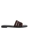 Tory Burch Ines Suede Cage Slide Sandals