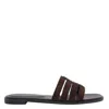 Tory Burch Ines Suede Cage Slide Sandals