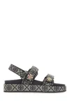 Tory Burch 35mm T Mono Kira Sport Jacquard Sandals