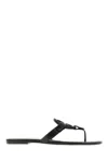 Tory Burch Miller Pave Logo Thong Sandals