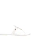 Tory Burch Miller Logo-embellished Leather Sandals