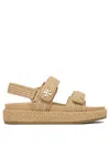 Tory Burch Kira Sport Sandal In Natural Raffia