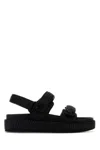 Tory Burch Kira Woven Platform Sandals In Black