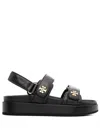 Tory Burch Kira Leather Dual-band Sport Sandals