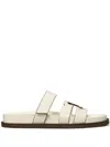 Tory Burch Ines Leather Triple-band Sport Mule Sandals