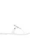 Tory Burch Miller Logo-embellished Leather Sandals