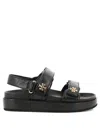 Tory Burch Kira Leather Dual-band Sport Sandals
