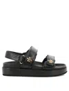 Tory Burch Kira Leather Dual-band Sport Sandals