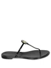 Tory Burch Mini Miller Jelly Thong Sandal In Black
