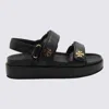 Tory Burch Kira Two Band Sport Sandals Perfect Black In Black