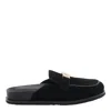 Tory Burch Black Leelee Mules In Black