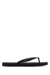 Tory Burch Heel Flat Sole Open Toe Sandals In Black