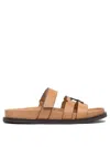 Tory Burch Sport Slide Leather Sandals