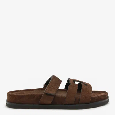 TORY BURCH SANDALS BROWN