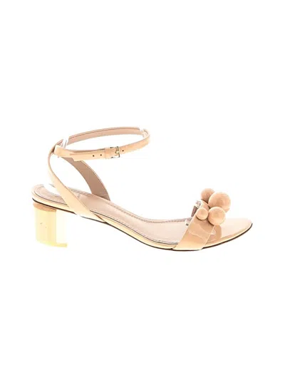 Pre-owned Tory Burch Sandals In Brown