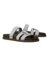 Tory Burch 'ines' Leather Double Strap Slippers