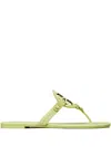Tory Burch Women's Miller Leather Sandals In Green