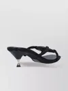 Tory Burch Miller 55mm Crystal-embellished Sandals In Black