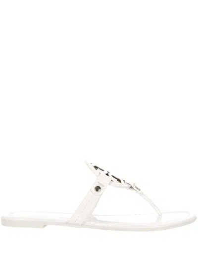 Tory Burch Sandals In Optic White