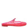 Tory Burch Mellow Mary Jane Jelly Mule In Red