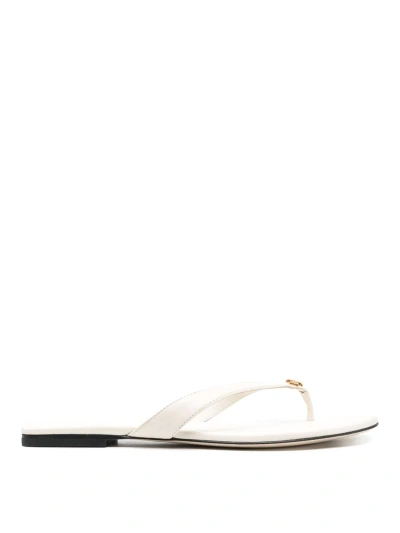 Tory Burch Sandals In White