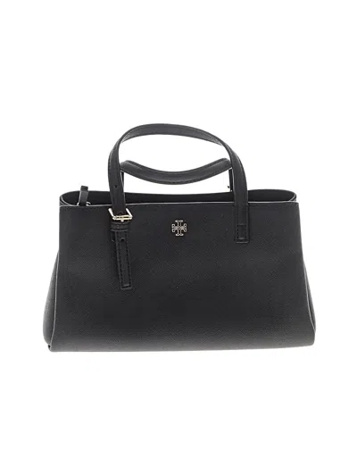 Pre-owned Tory Burch Satchel In Black