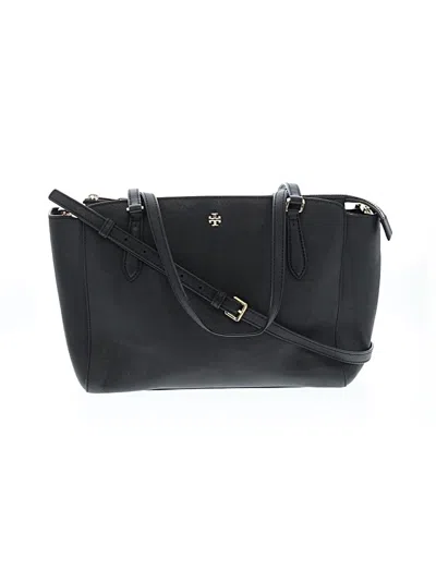 Pre-owned Tory Burch Satchel In Black